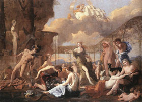 Никола Пуссен. Царство Флоры. 1631. Картинная галерея, Дрезден