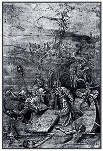 Корабль дураков. 1490. Лувр, Париж